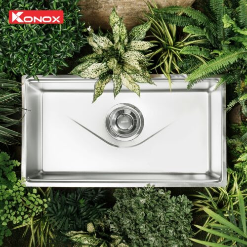 Chậu Rửa Bát Konox Tari 8748SM - Tích Hợp Nhiều Tiện Ích Giúp Nấu Ăn Nhanh Hơn