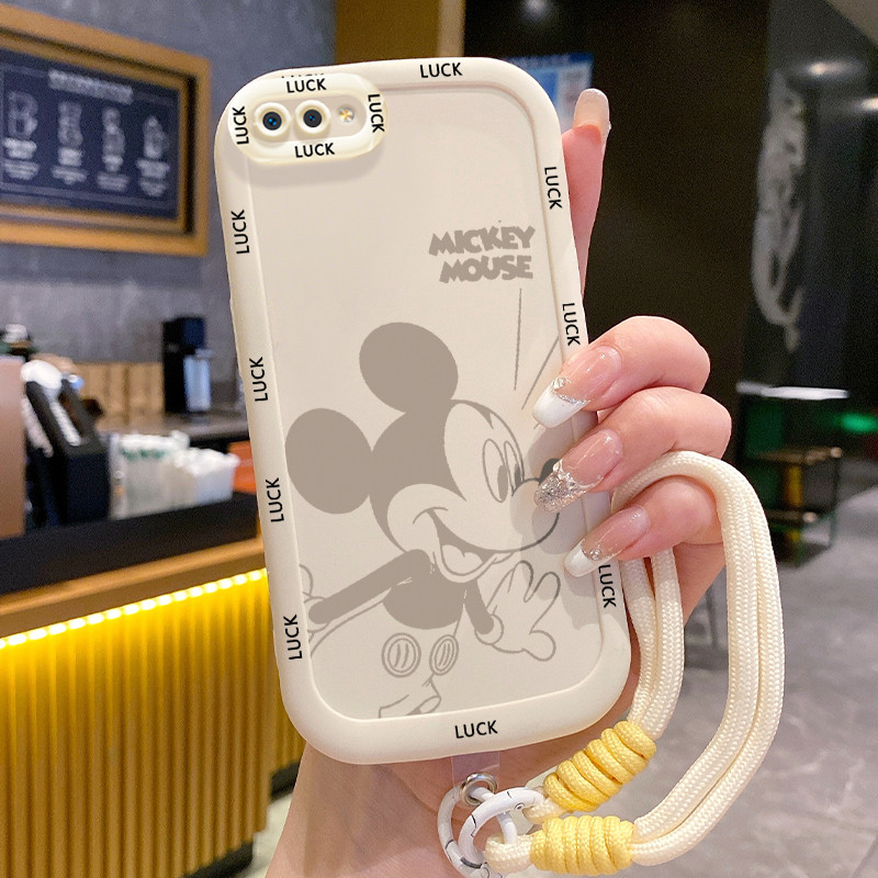 Ốp Lưng Realme C2 C2s OPPO A1K Case Chuột nhỏ Với Lanyard