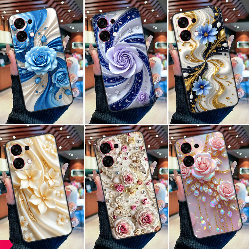 Ốp lưng Oppo A6 pro / Oppo A6 / Oppo F31 5G in mẫu bông hoa sang chảnh,đẹp.chất