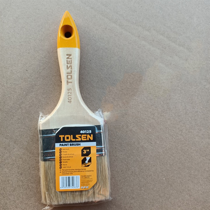 CÂY CỌ SƠN 3'' 16MM 40125 TOLSEN - HÀNG CHÍNH HÃNG