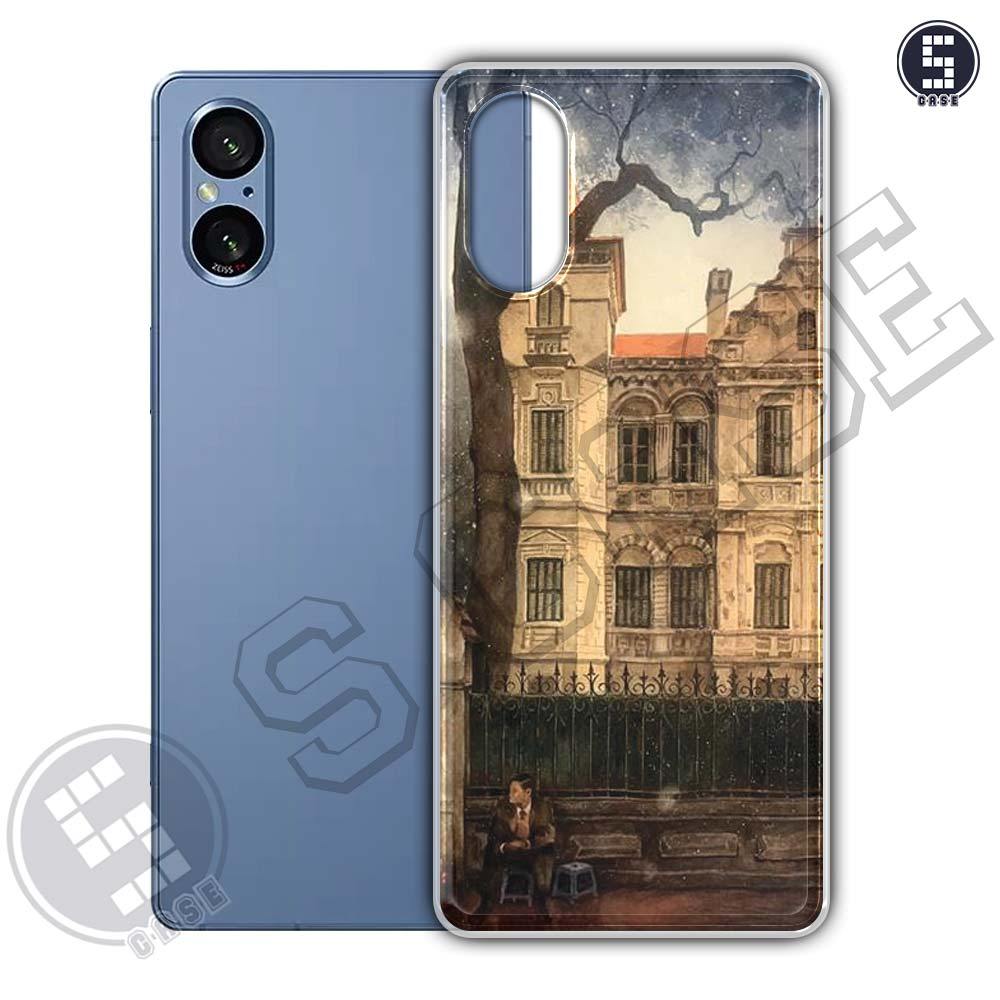 Ốp Lưng Cho Sony Xperia 5 V, Xperia 5 Mark 5 Nhiều Mẫu SLC21 Tranh Sơn Dầu