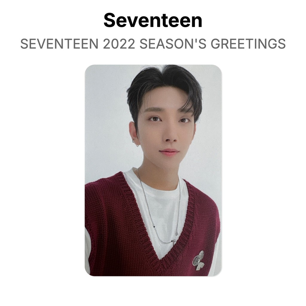 Seventeen SEVENTEEN 2022 BÁNH SÁNG MÙA JOSHUA KPOP Photocard chính thức