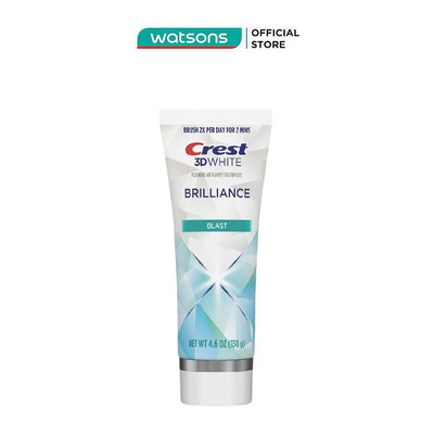 Kem Đánh Răng Crest 3D White Brilliance Blast Toothpaste 130g
