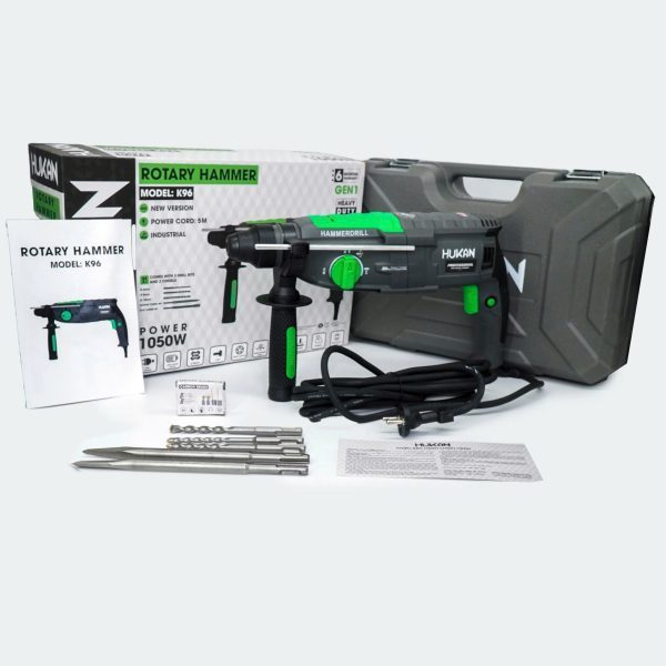 KHOAN BÊ TÔNG 26MM 1050W K96 HUKAN -HÀNG CHÍNH HÃNG