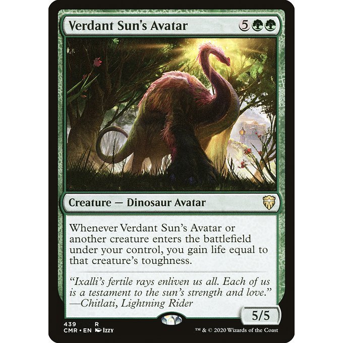 Magic: The Gathering - Commander Legends - Verdant Sun's Avatar (439)