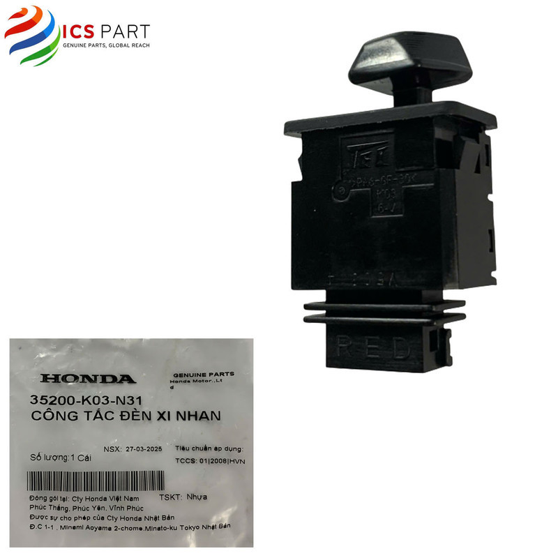 35200K03N31 |  Nút Công Tắc Xi Nhan, Báo Rẽ Chuyển Hướng  Rsx 110, Wave Rsx 110  2014 - 2016   Honda