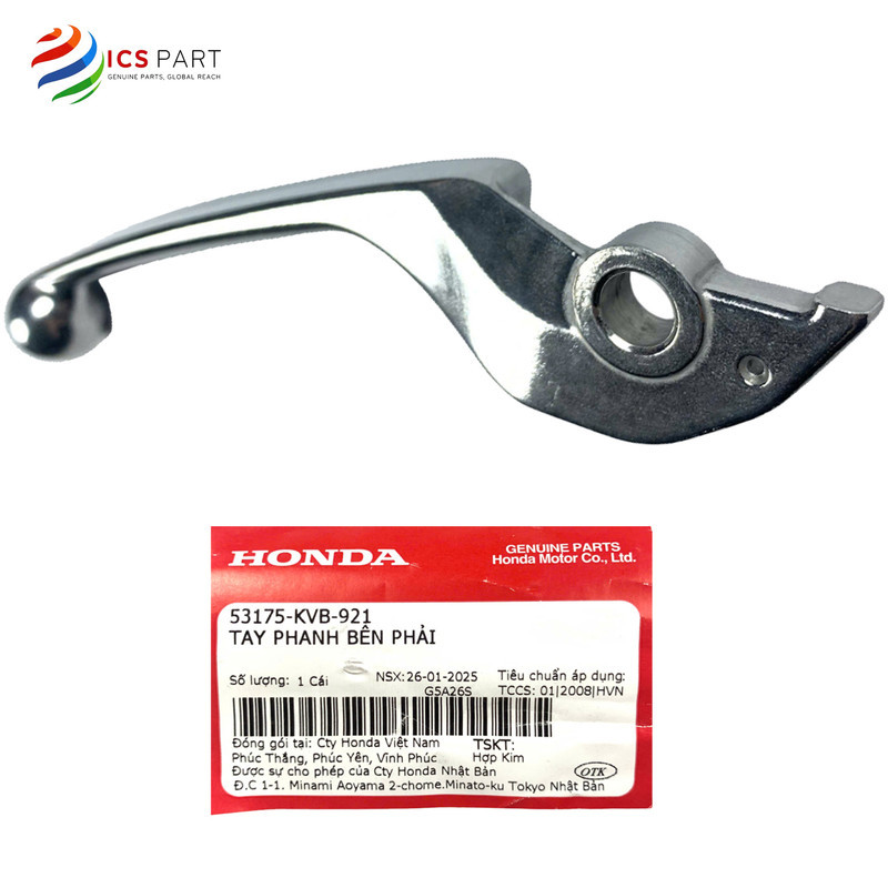 53175KVB921 |  Tay Phanh, Thắng Phải  Tay Trắng Click 110 AB Fi, AB Béo, Vision K44    Honda