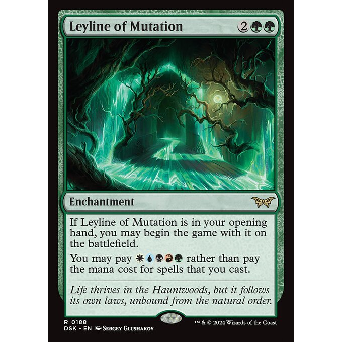 Magic: The Gathering - Duskmourn: House of Horror - Leyline of Mutation (188)