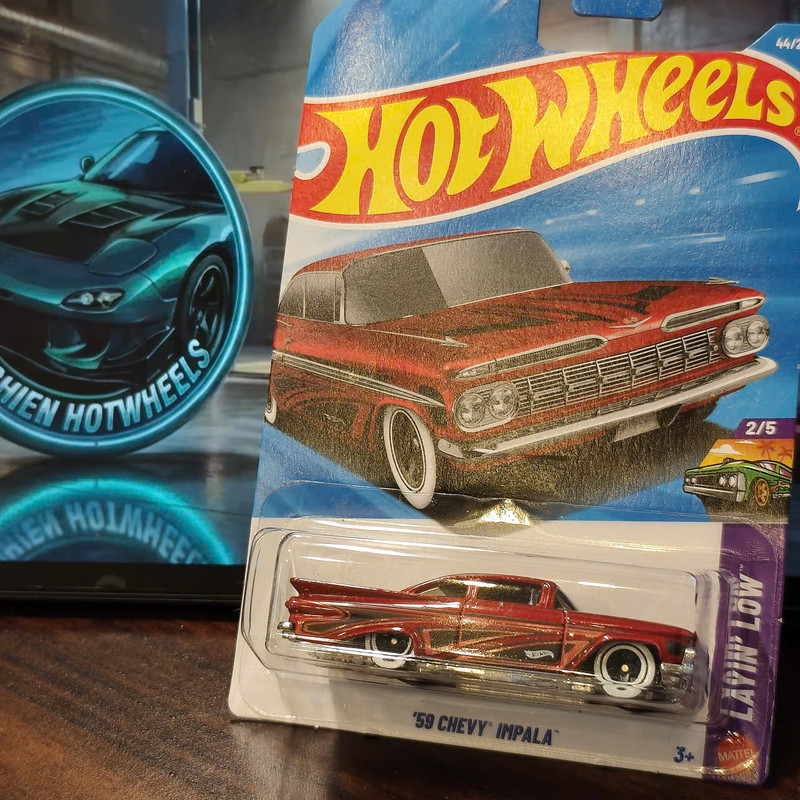 [NGHIENHW] Hotwheels 59 Chevy impala - Xe mô hình 1:64 chính hãng - 2026'