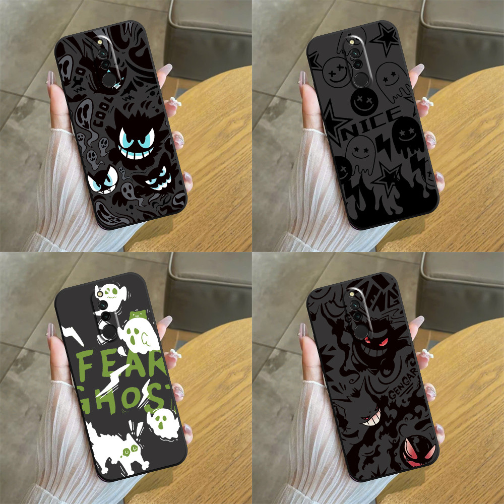Ốp lưng Xiaomi Redmi 8 in hình gengar pokemon