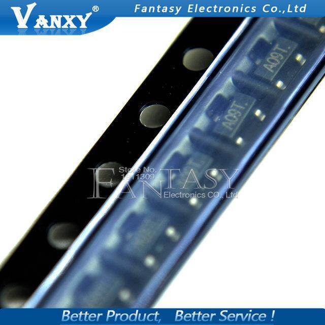 Bộ 50 AO3400A SOT-23 AO3400 SOT23 Đánh Dấu A09T AO9T SMD N-Channel 30V / 5.7A MOSFET Transistor Mới 