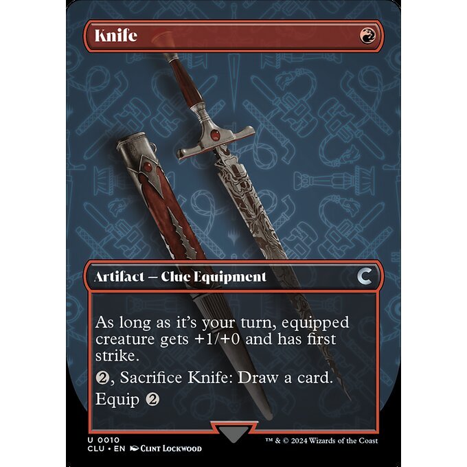 Magic: The Gathering - Ravnica: Clue Edition - Knife (10)