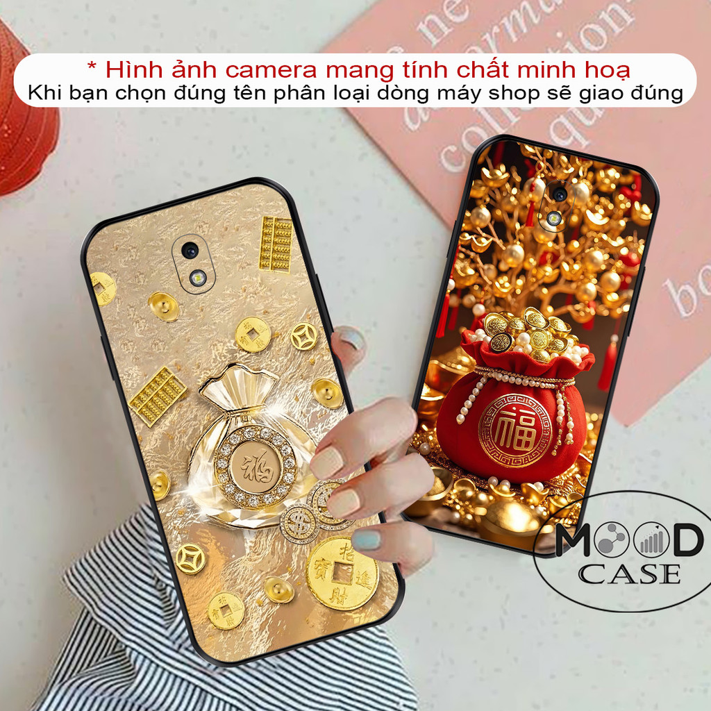 Ốp lưng Samsung J2 Pro J3 pro J5 Pro j7 Pro J2 Core , J2 Prime dẻo in phẳng túi tài lộc hũ kim ngân 