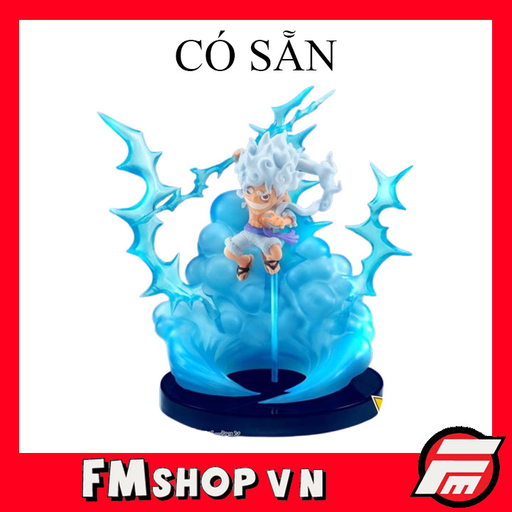 (New) Mô Hình Nhân Vật Banpresto Wcf One Piece Monkey D. Luffy Gear 5