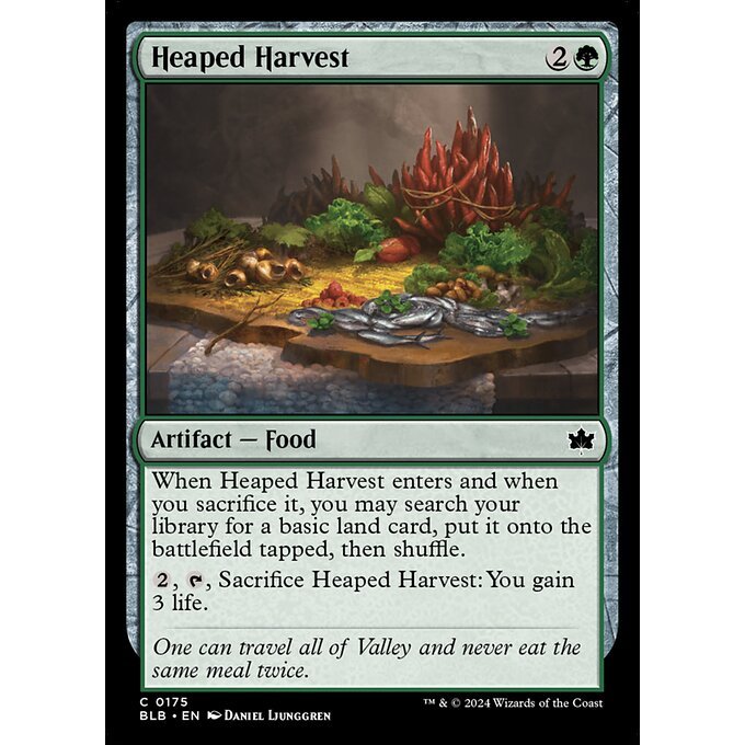 Magic: The Gathering - Bloomburrow - Heaped Harvest (175)