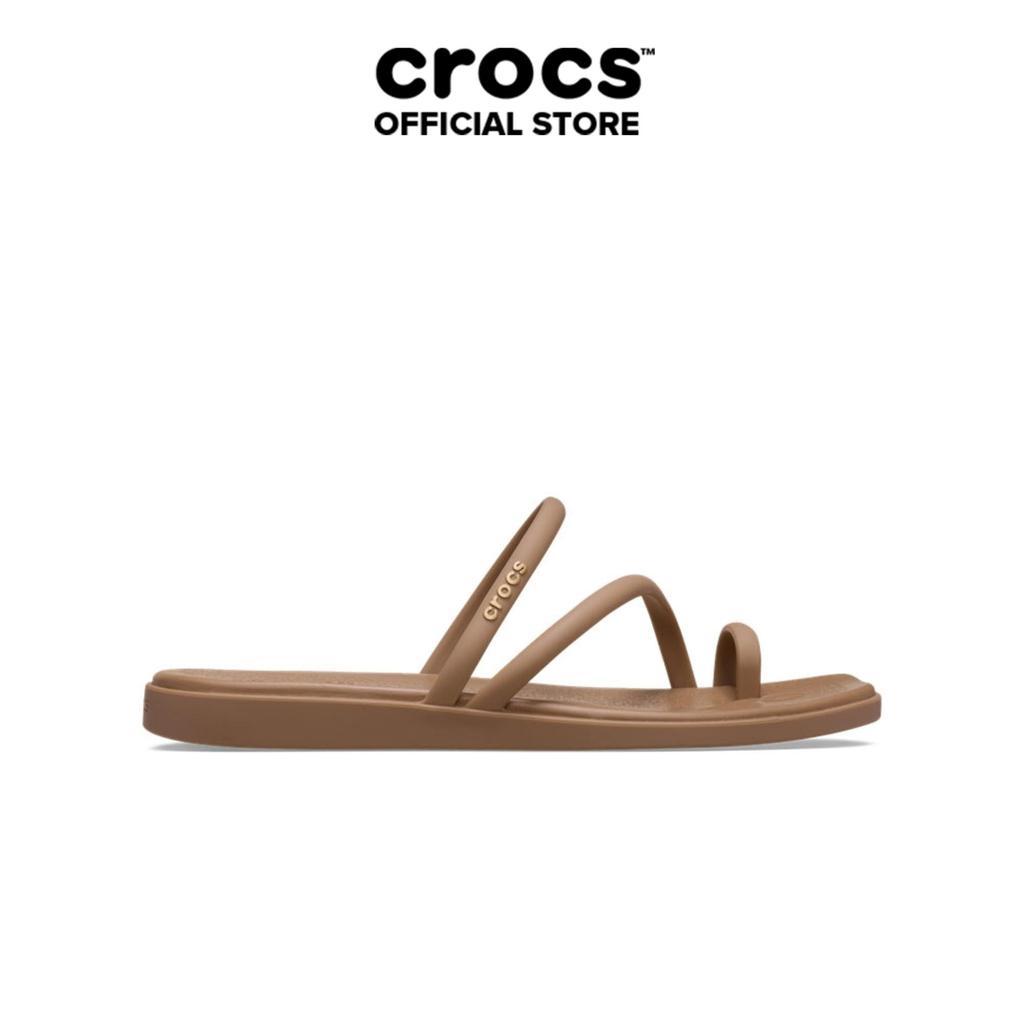 Xăng Đan Nữ Crocs Miami Toe Loop - Milk Chocolate - 209862-2JJ