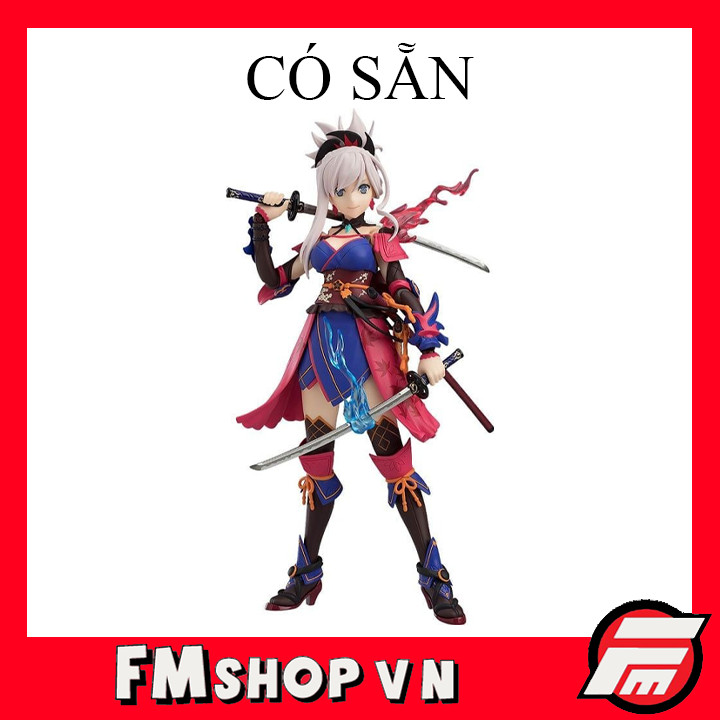 (2nd Váy Bị Trầy) Mô Hình Nhân Vật Figma 437 Saber Miyamoto Musashi