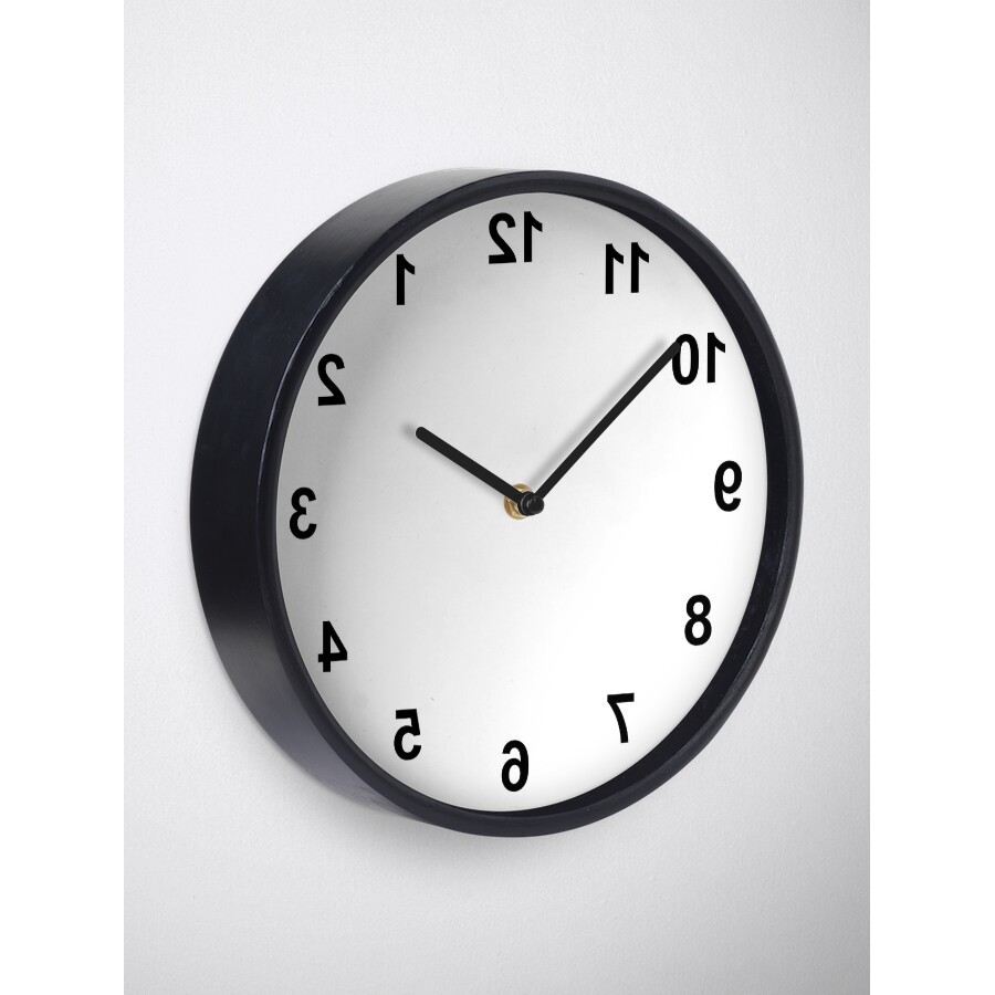 Đồng Hồ Decor - Berlin GMT Time Zone World Wall Clock-Phantom Black Clock