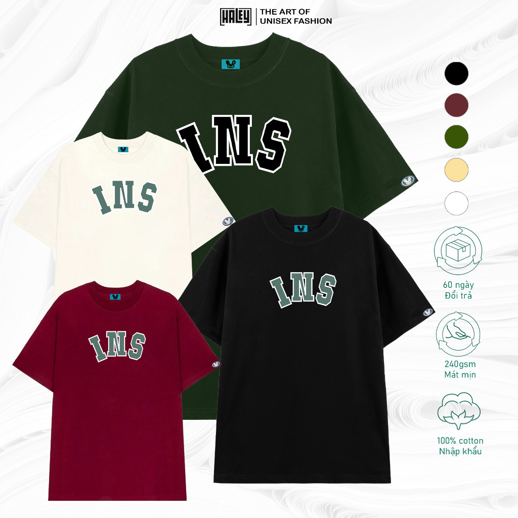 Áo Thun Nữ Nam Cotton Lạnh Unisex Local Brand Neogen TN57, Áo Phông Tay Lỡ Form Rộng THoáng Mát Phon