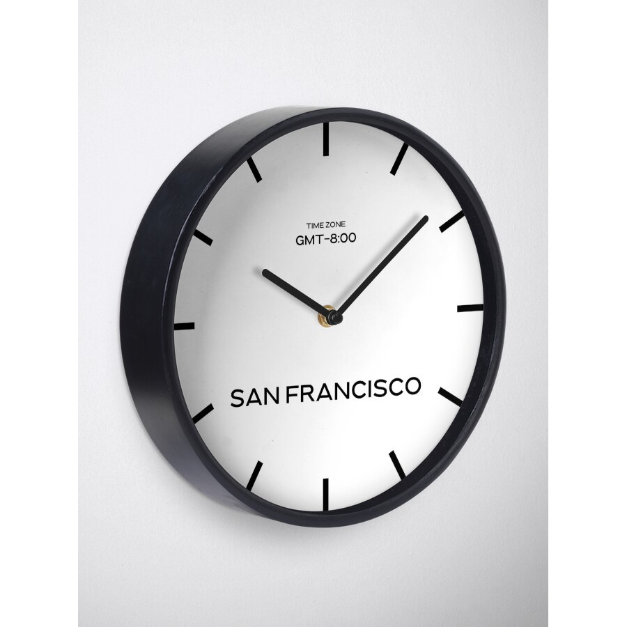 Đồng Hồ Decor - San Francisco GMT Time Zone World Wall Clock Clock