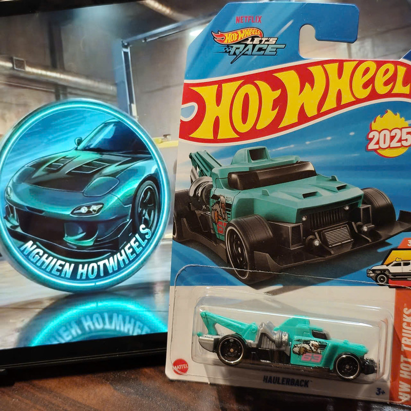 [NGHIENHW] Hotwheels Haulerback - Xe mô hình 1:64 chính hãng - 2025'