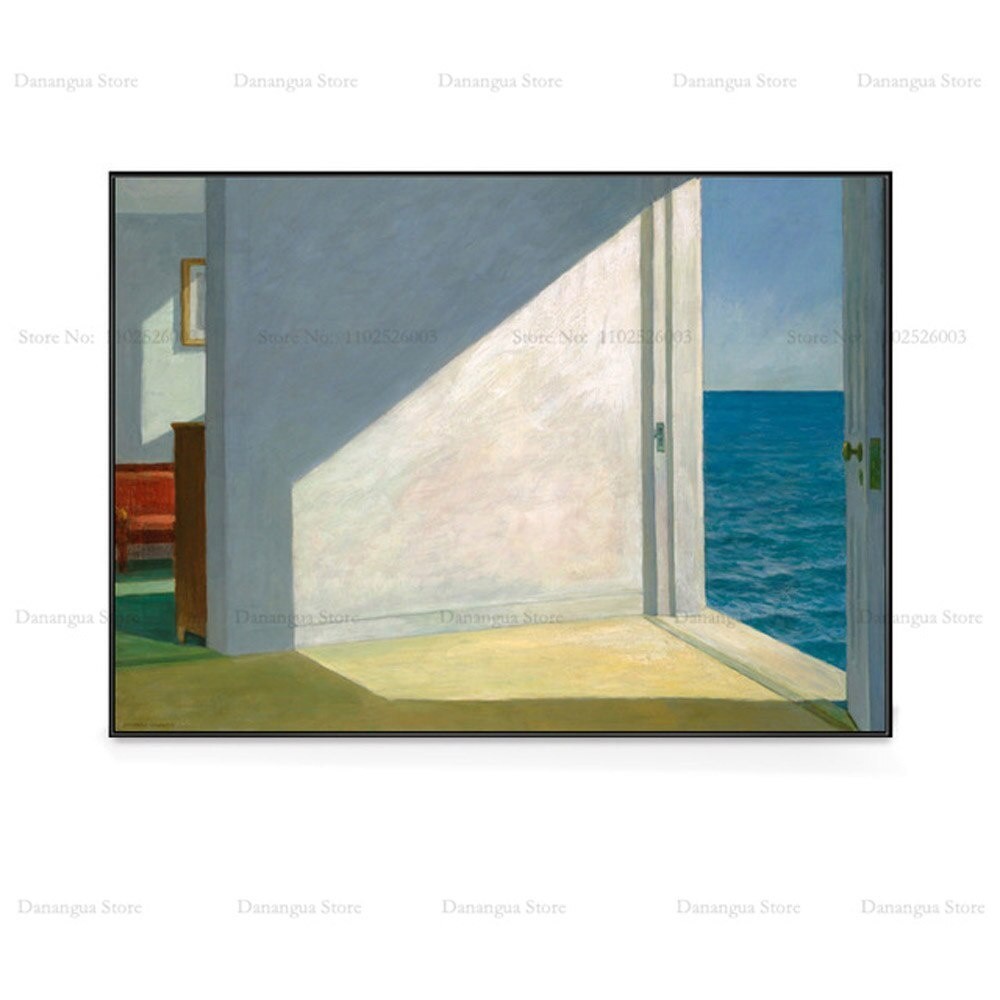 Edward Hopper Nổi Tiếng Trừu Tượng Tác Phẩm Nghệ Thuật Hiện Đại Cổ Điển Poster In Tranh Canvas Nghệ 