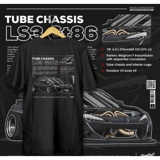 Khung gầm ống LS3 Gt86 Áo thun Microfiber Jersey