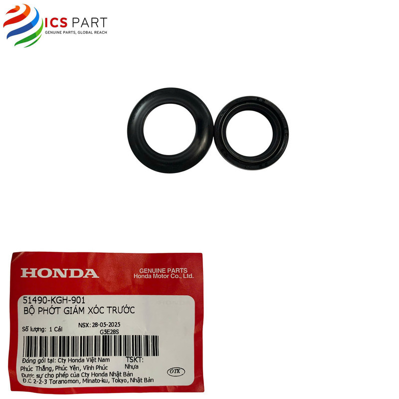 51490KGH901 | Phớt Giảm Xóc, Phược, Thụt  Trước Dream 100 - 110, Wave 100 - 110, Air110, Click Honda