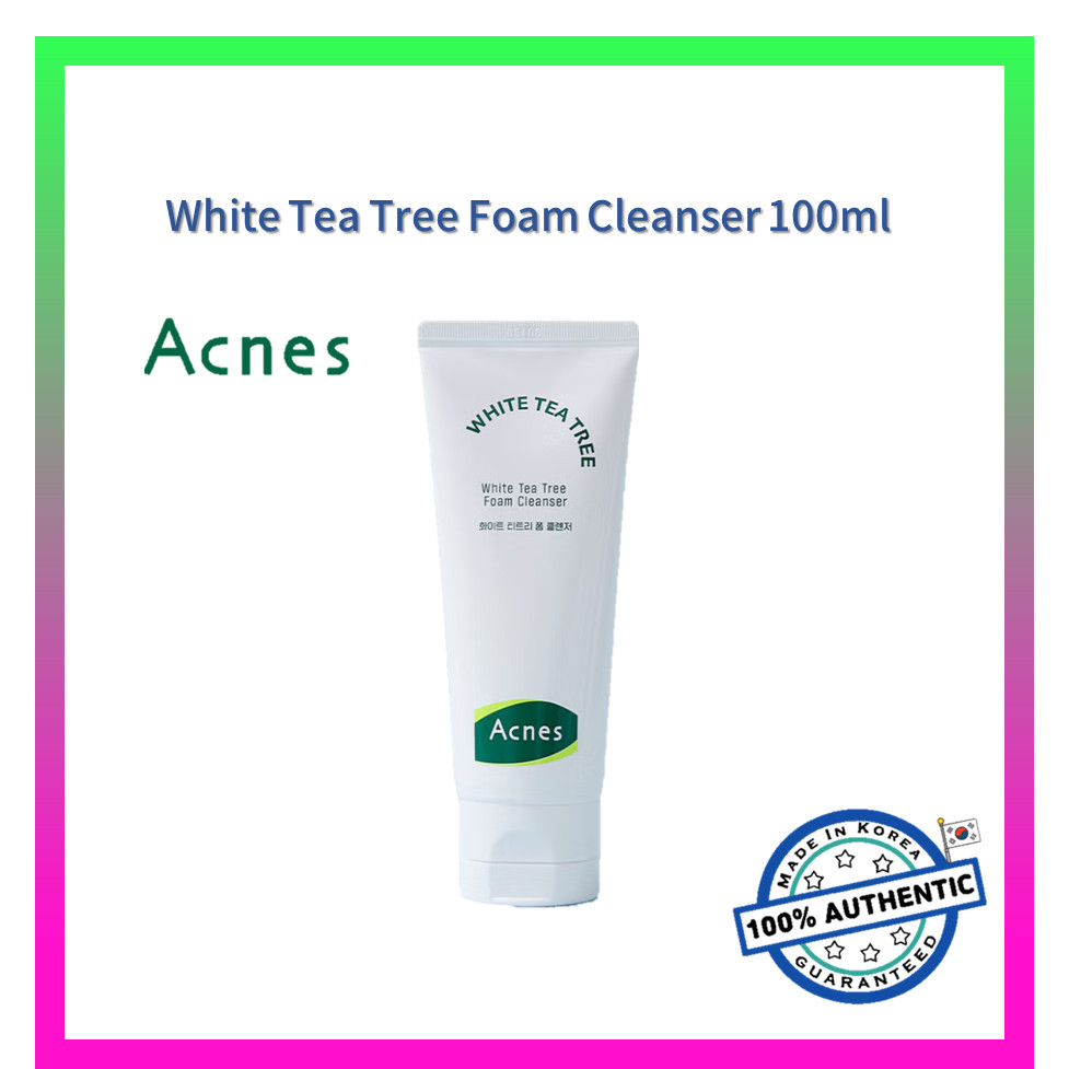 [ACNES] Sữa rửa mặt tạo bọt cây trà trắng 100ml