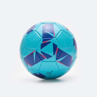 Quả bóng đá trẻ em cỡ 3 DECATHLON First Kick xanh dương mã 8968893