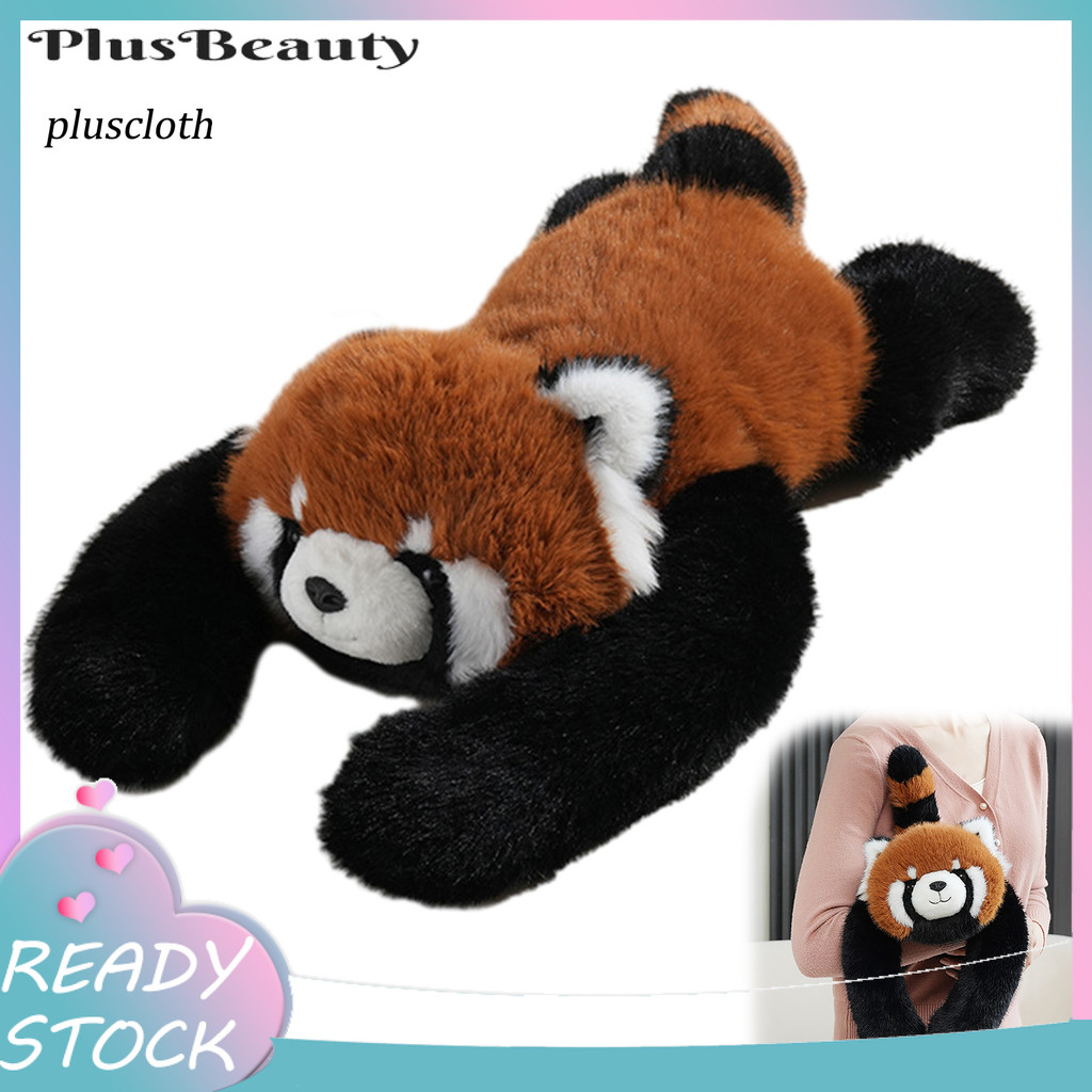 Pluscloth 30 / 45 / 60CM Đồ chơi động vật sang trọng có trọng lượng Gấu trúc Nhồi bông Khủng long Sl
