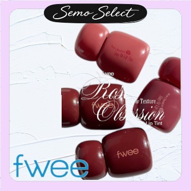 FWEE Fwee l Rose Obsessession Stay-fit Lip Tint 18 màu (Matt / Glow)