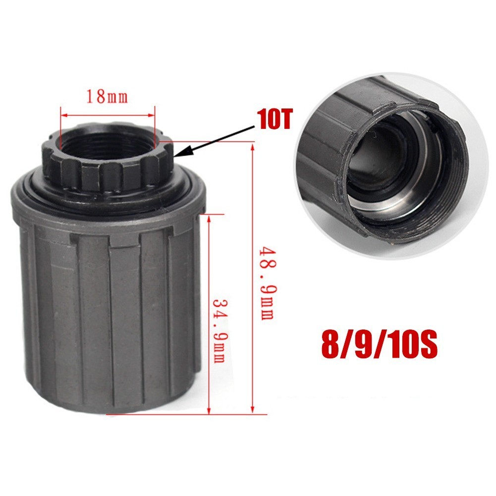 Xe đạp Novatec với 8 đến 11 tốc độ, Cassette Hub tiện lợi