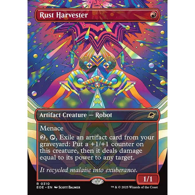 Magic: The Gathering - Edge of Eternities - Rust Harvester (310)