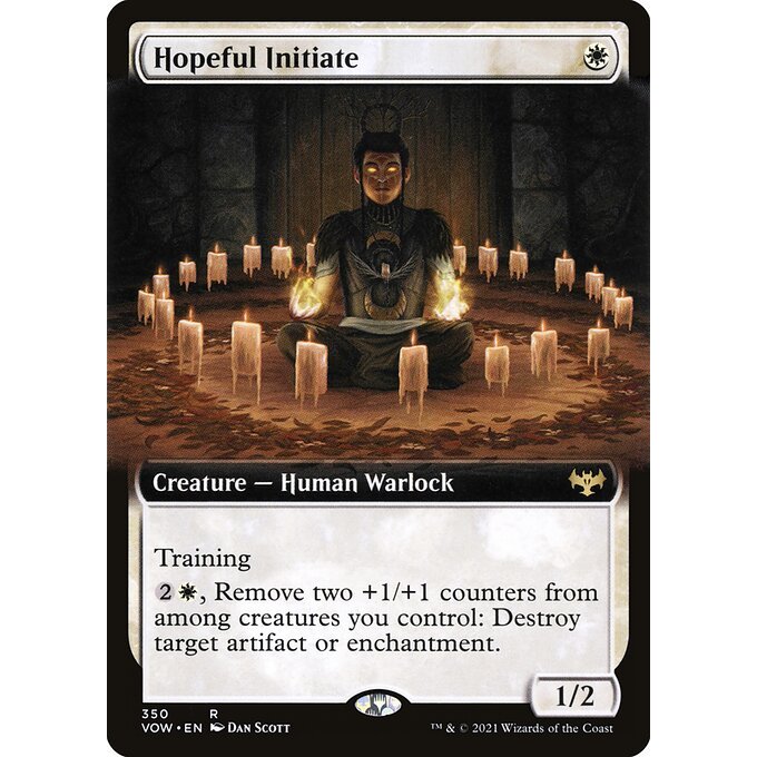 Magic: The Gathering - Innistrad: Crimson Vow - Hopeful Initiate (350) Foil