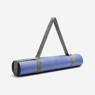 Thảm yoga 4 mm siêu bám DECATHLON Grip+ xanh dương mã 8936896