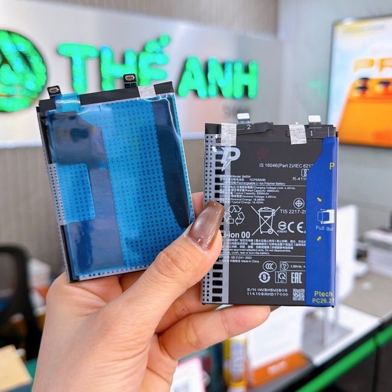 Pin Xiaomi Redmi K70 5G / K70 Pro 5G / Poco F6 Pro 5G / Mi 14T 5G / Mi 14T Pro 5G ( BM5W ) Zin hàng 