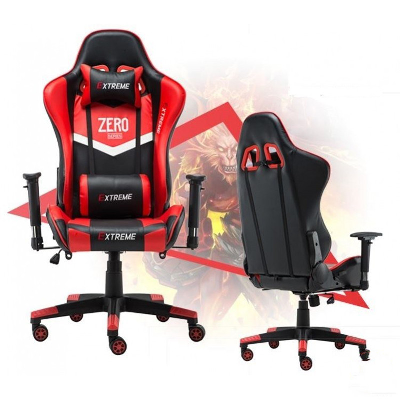 Ghế Gaming Extreme Zero V1 (Red - Black)