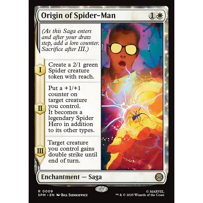 Magic: The Gathering - Marvel's Spider-Man - Origin of Spider-Man (9) Foil