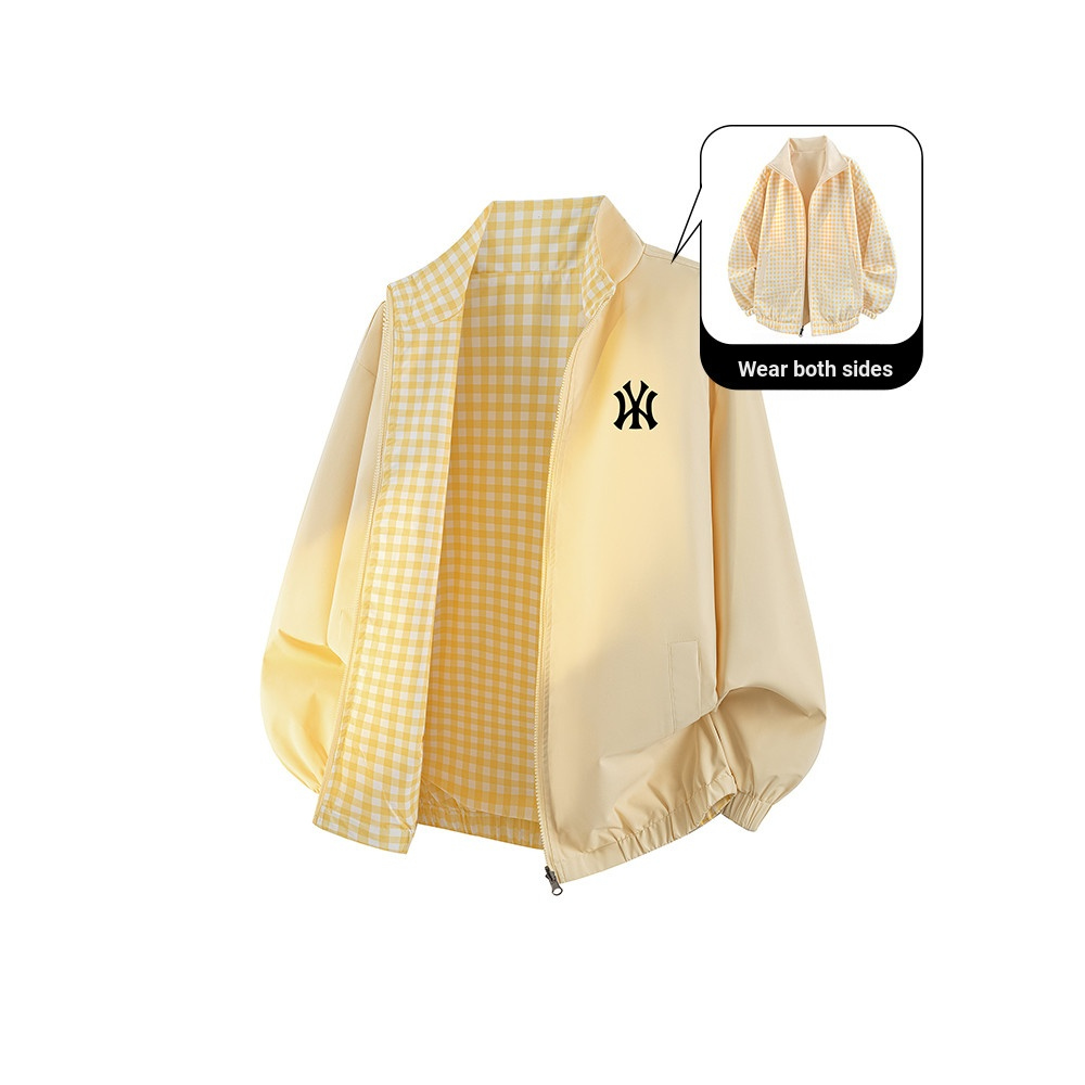 Áo khoác hai mặt siêu mỏng dành cho mùa xuân thu, chống gió, phù hợp nam nữ