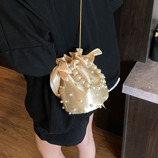  Phiên Bản Hàn Quốc Cao Cấp Niche Ngọc Trai Thời Trang Túi Xách Nữ Mùa Hè 2025 Phong Cách Mới Phù Hợp Với Tất Cả Trận Đấu Túi Xô Nhỏ 
