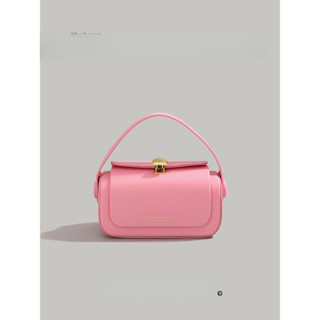  UR Hồng Đơn Giản Nhỏ Túi Vuông Nữ 2025 Phong Cách Mới Hợp Thời Trang Phù Hợp Với Tất Cả Trận Đấu Sang Trọng Túi Hộp Di Động Túi Đeo Vai Thời Trang 