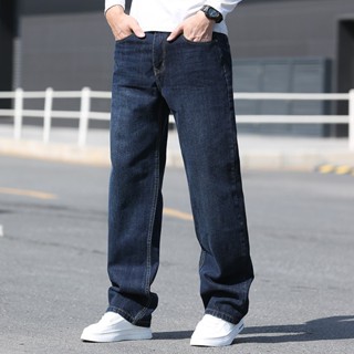 Quần Jean Nam Ống Suông LIQUITY Form Rộng Trẻ Trung Quần Rin Nam Chất Bò Đứng Xuông 3 Màu