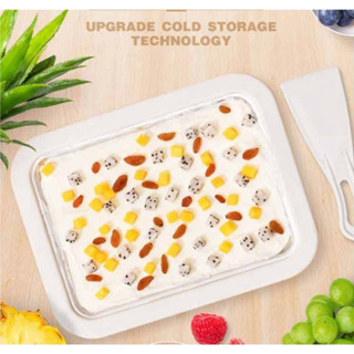 Máy Làm Kem Cuộn Mini Mocato M605 Làm Kem Cuộn Thái Lan Tại Nhà Không Dùng Điện An Toàn Dễ Sử Dụng