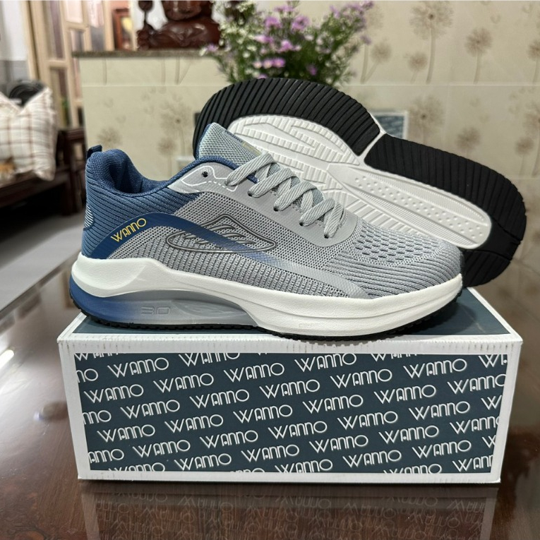 Giày Thể Thao Nam Giày Chạy Bộ Nam X86F243R chạy bộ đi chơi phom dáng ôm chân đế nhẹ êm chất vải thoáng khí