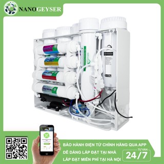 Máy lọc nước Nano Geyser RO ECO C9, Thiết kế nhỏ gọn, Bổ sung khoáng chất tự nhiên