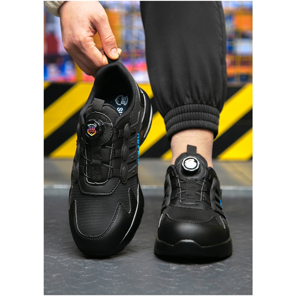 Giày bảo hộ lao động nam thể thao siêu nhẹ thời trang GUYISA mã SUBARU- SB231 mũi thép chống đinh