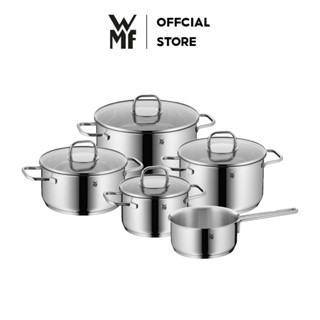 Bộ Nồi WMF INSPIRATION 5 Món đáy 3 lớp Thép Cromargan Size 24,20, 20,16,16cm - 1730556380
