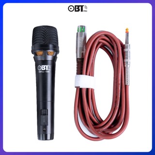 Micro có dây cao cấp OBTpro 1300, thiết kế kim loại công nghệ Đức, dây kết nối 5m, bảo hành 12 tháng