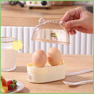 Hai Trứng Nồi Hơi Dung Tích Mini Di Động 120W 220V Trứng Điện Nồi Hấp Đa Năng Tự Động Tắt Nguồn Máy Làm Nồi Hơi Trứng Cho Lò Xo Nóng, Trứng Mềm, Nửa Và Chà
